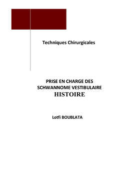 Schwannomes vestibulaires