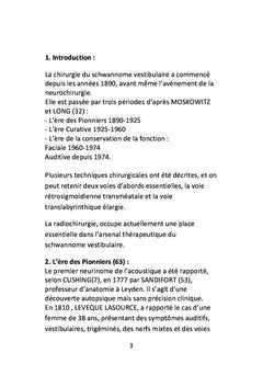 Schwannomes vestibulaires