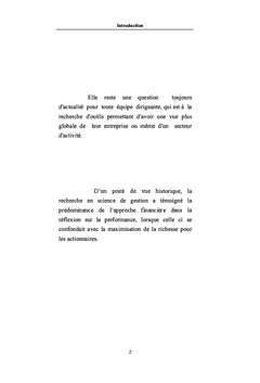 Comprendre la conceptualisation de Performance des entreprises