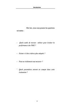 Comprendre la conceptualisation de Performance des entreprises