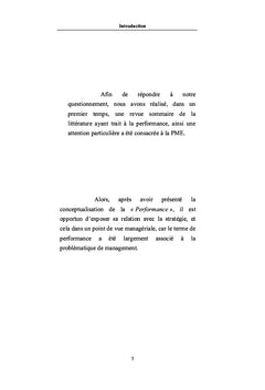 Comprendre la conceptualisation de Performance des entreprises