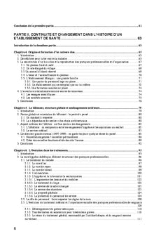Permanences et changements dans les pratiques professionnelles