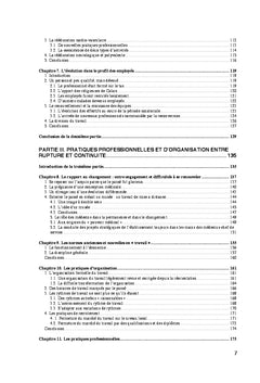 Permanences et changements dans les pratiques professionnelles