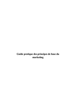 Guide pratique des principes de base du marketing
