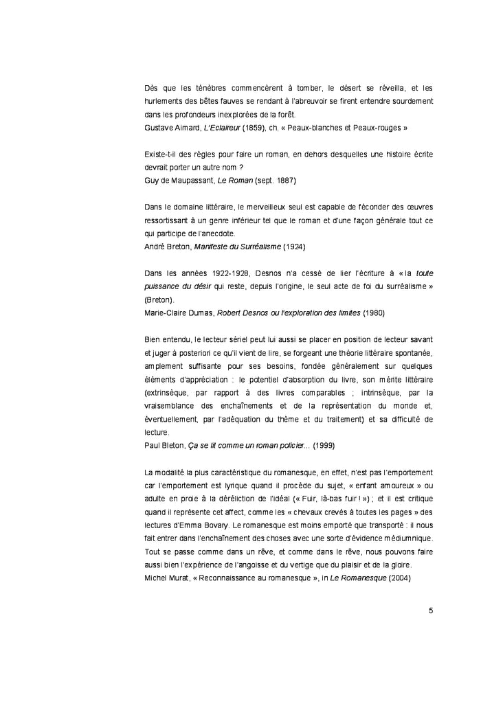 Robert Desnos romancier