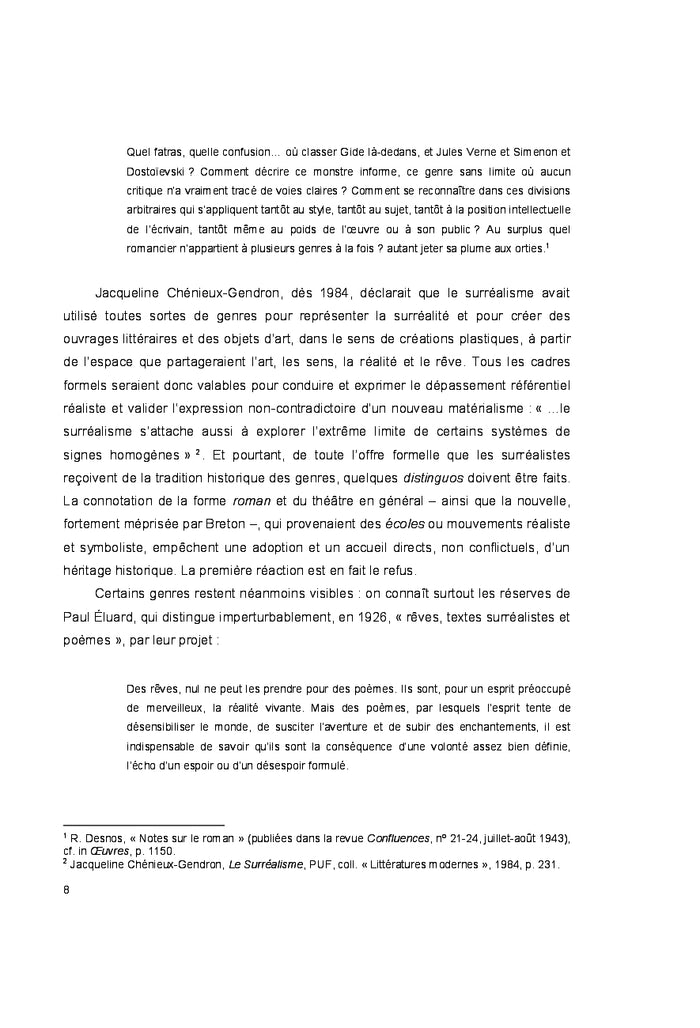 Robert Desnos romancier