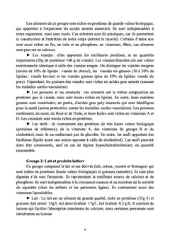 Biochimie, qualité et conservation des aliments