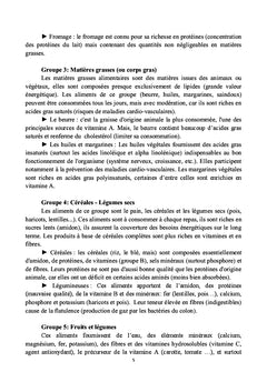 Biochimie, qualité et conservation des aliments
