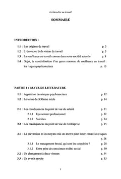 Le bien-etre au travail