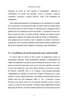 Le bien-etre au travail