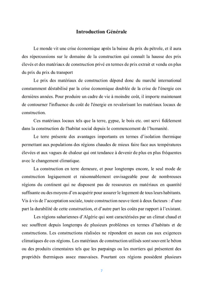 Techniques de production des briques en terre