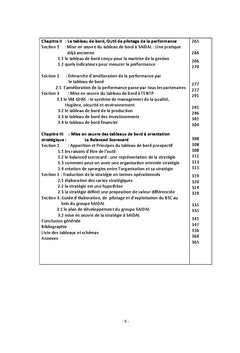 Controle de Gestion: Organisation et Mise en oeuvre