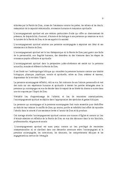 La pratique de l'accompagnement