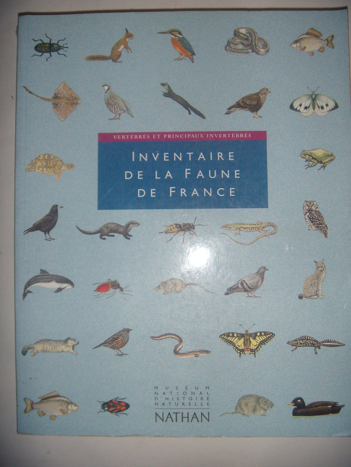 Inventaire de la faune de france