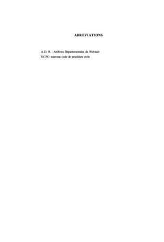 Le conseil de prud'hommes de Montpellier 1875-1907