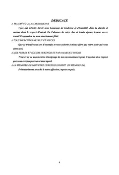 Les OMV dans une zone de sante urbaine