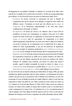 La performance sociale au travail