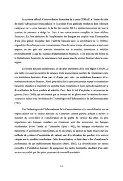 Diversification du portefeuille de credits et rentabilite bancaire