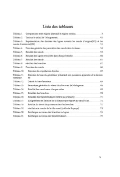Methode de calcul de flux de charge dans un reseau radial