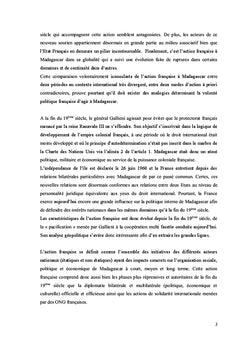 Geopolitique des relations franco-malgaches (19eme/21eme siècles)