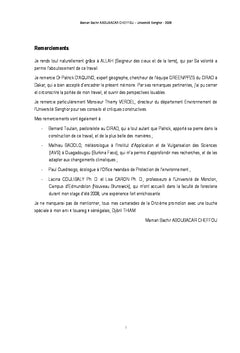 Transhumance: Adaptation pastorale au changement climatique au Niger