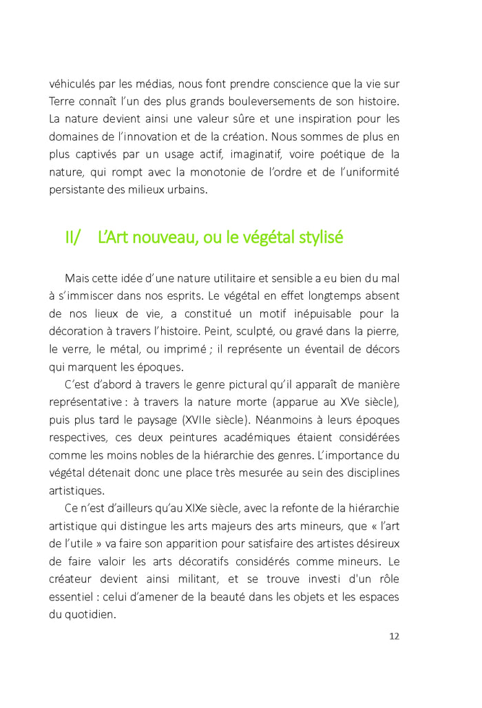 La domestication du végétal