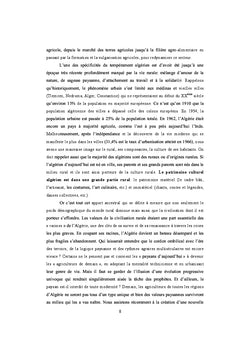 Elements de sociologie de la campagne algérienne