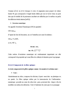 Règles d'ingénierie pour l'étude des réseaux en fibres optiques