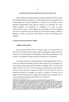 La Côte d'Opale en guerre d'Algérie