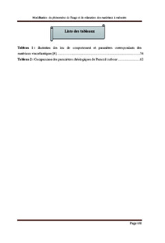 Modélisation de fluage et de relaxation des matériaux à mémoire