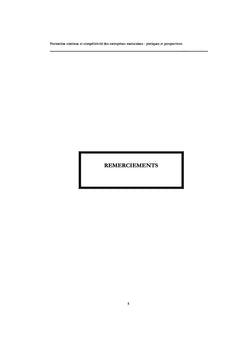 Formation continue et compétitivité des entreprises marocaines