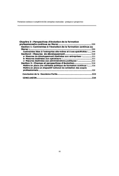 Formation continue et compétitivité des entreprises marocaines