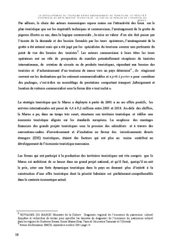 L'aménagement touristique dans l'Oriental du Maroc
