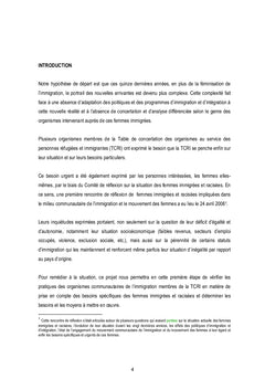 Pratiques des organismes communautaires à l'égard des femmes immigrées