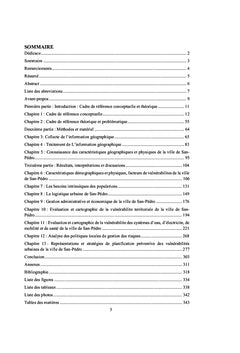 Analyse des vulnerabilites de la ville de San-Pedro