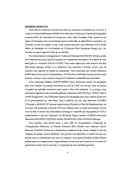 Analyse des vulnerabilites de la ville de San-Pedro