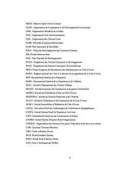 Analyse des vulnerabilites de la ville de San-Pedro
