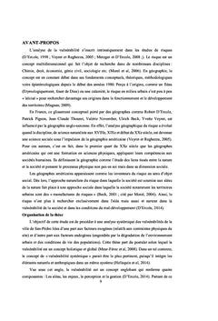 Analyse des vulnerabilites de la ville de San-Pedro