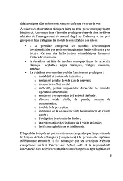 Psychopathologie et Culture Africaine