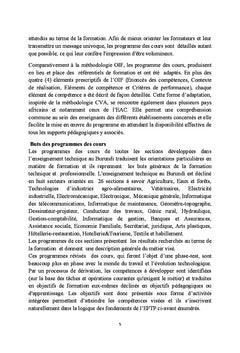 Problematique de mise en oeuvre de l'Approche Par Competence