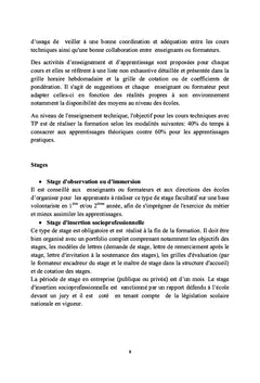 Problematique de mise en oeuvre de l'Approche Par Competence