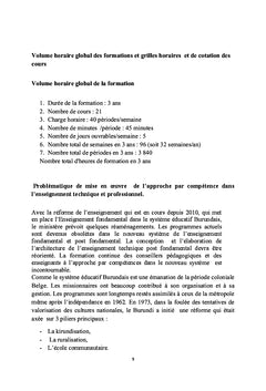 Problematique de mise en oeuvre de l'Approche Par Competence
