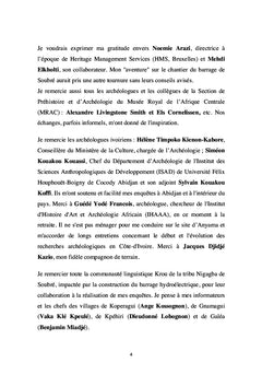 Archéologie préventive en Côte d'Ivoire