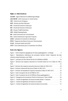 Essais du contrôle de la proliferation de Cissus quadrangularis L.