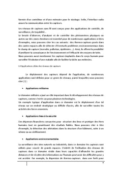 Evaluation de performances des reseaux de capteurs