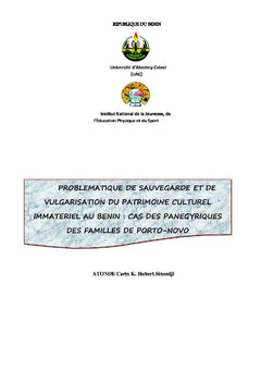 Valorisation des panegyriques des familles pour l'education des jeunes