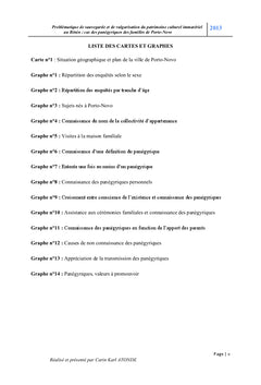 Valorisation des panegyriques des familles pour l'education des jeunes