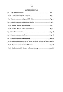 Valeur nutritionnelle des larves des mouches produites sur biomasse
