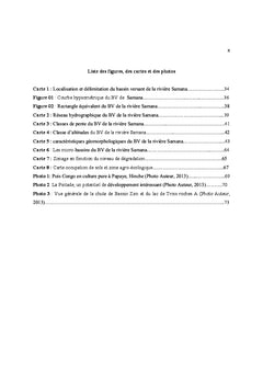 Etude diagnostique du Bassin Versant de la Riviere Samana, Hinche
