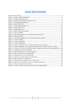 Dimensionnement et optimisation du rendement d'une MCH